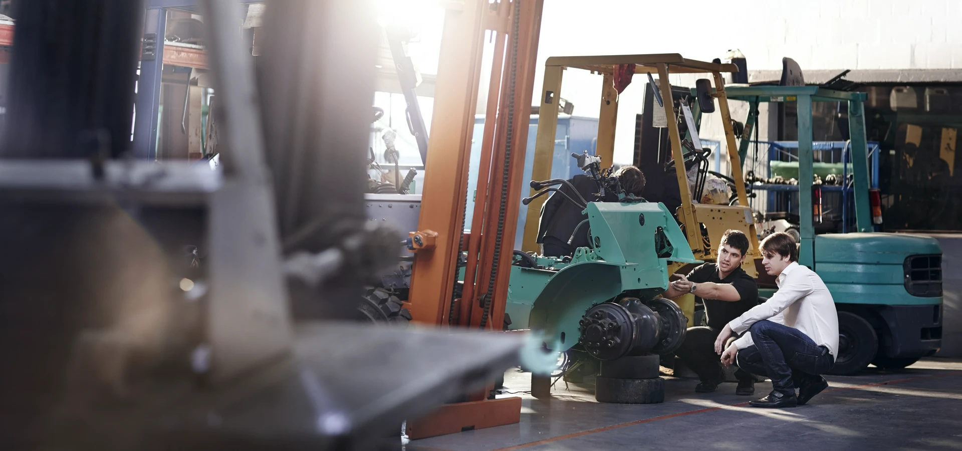 naprawa wózka widłowego